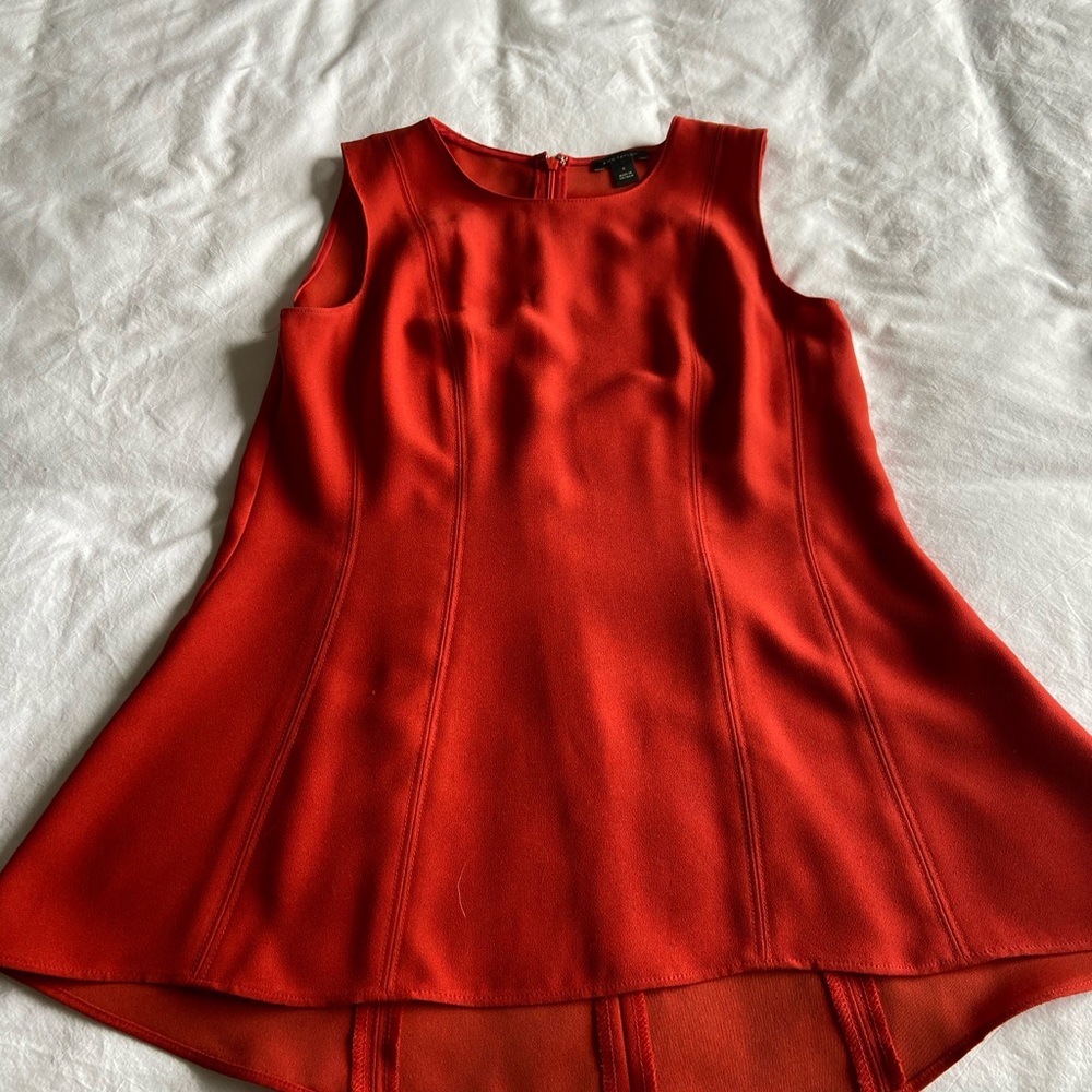 Burnt orange blouse